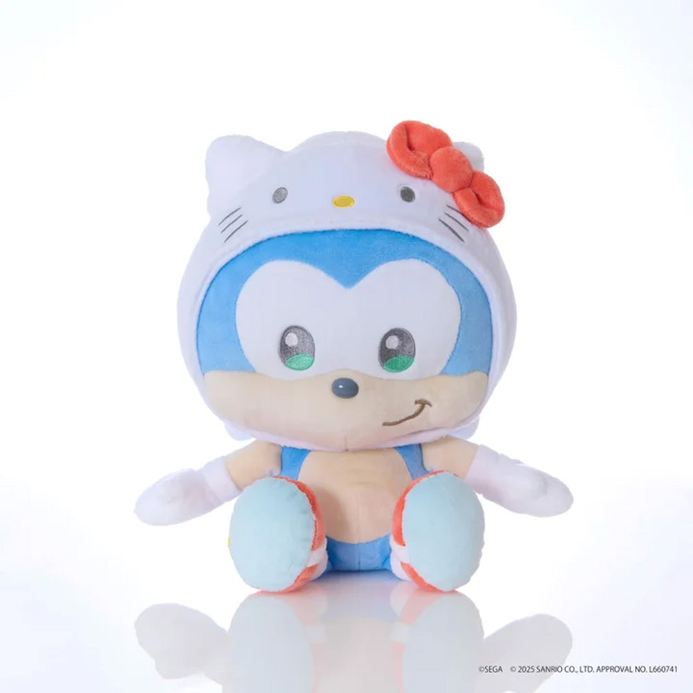 SONIC & FRIENDS Sanrio characters ぬいぐるみM ソニック × ハロー