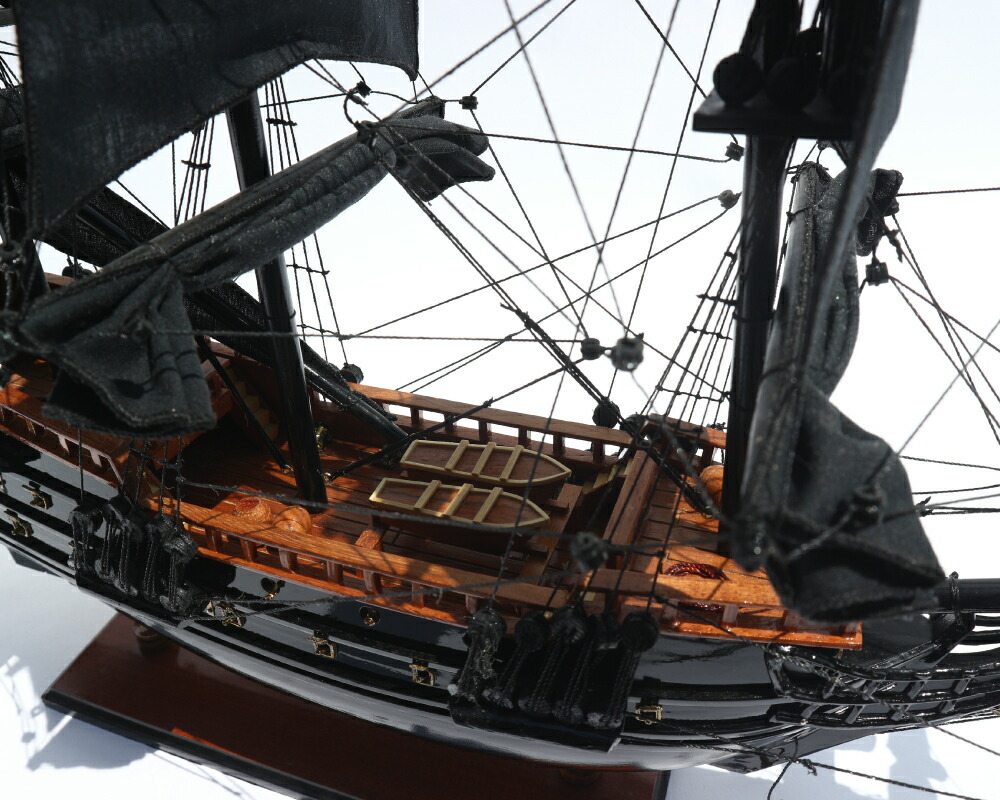 楽天市場】木製模型 海賊船 Black Pearl Pirate Ship 【Wooden Model