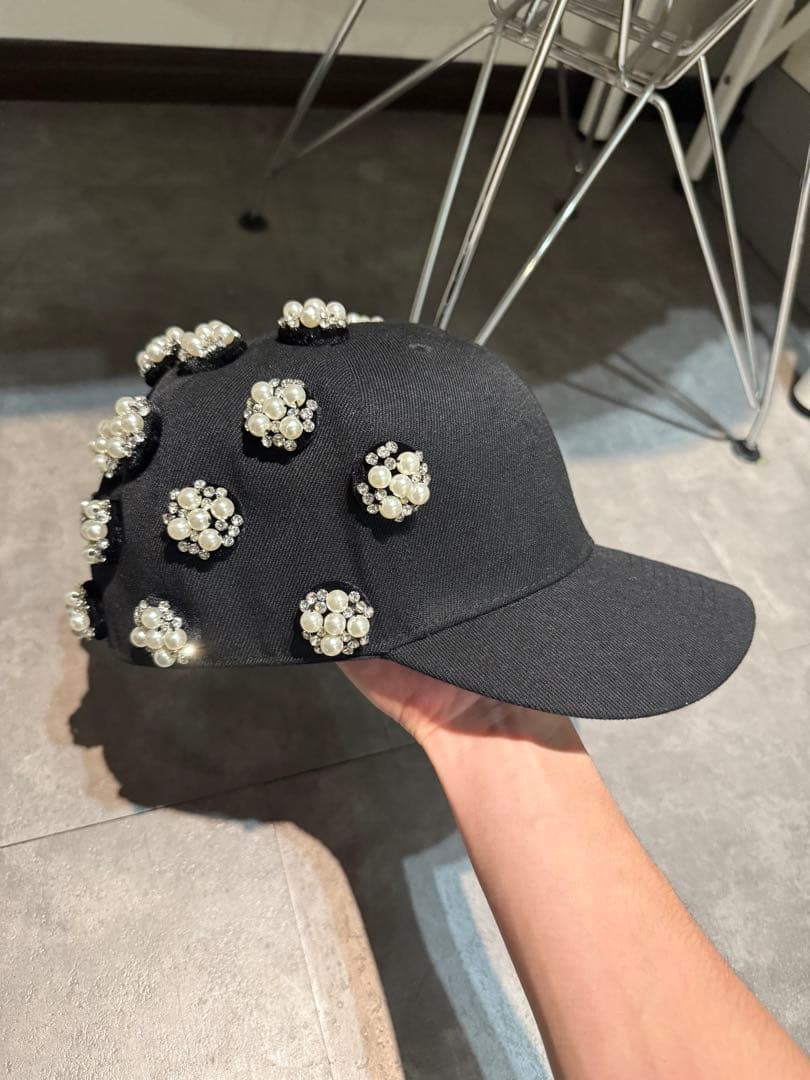 SICKO MONSTER CRYSTALS FITTED CAP 58cm