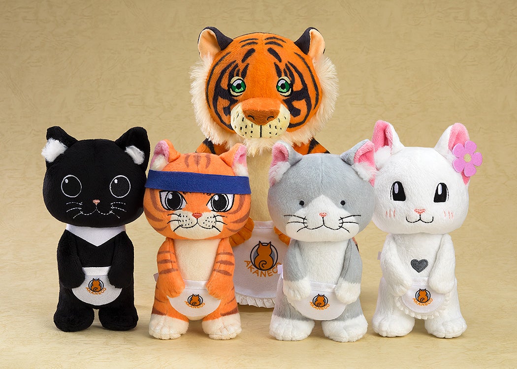 ラーメン赤猫 Chibiぬいぐるみ 全5種 文蔵 サブ 佐々木 ハナ