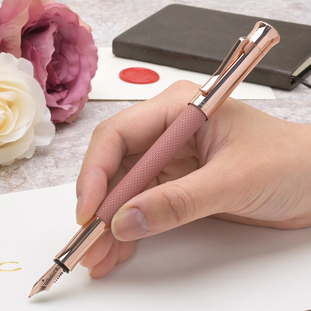 FABER-CASTELL ファーバーカステル 万年筆 伯爵コレクション ギロシェ