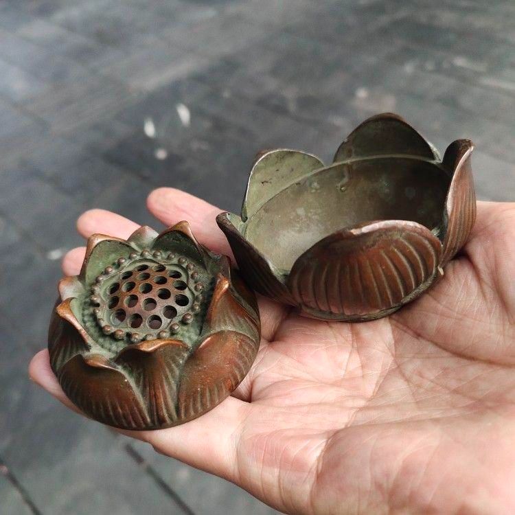 銅器 香炉 南瓜高脚盤香炉 傅山炉 応接間 茶室香薫炉 香道具 装飾品