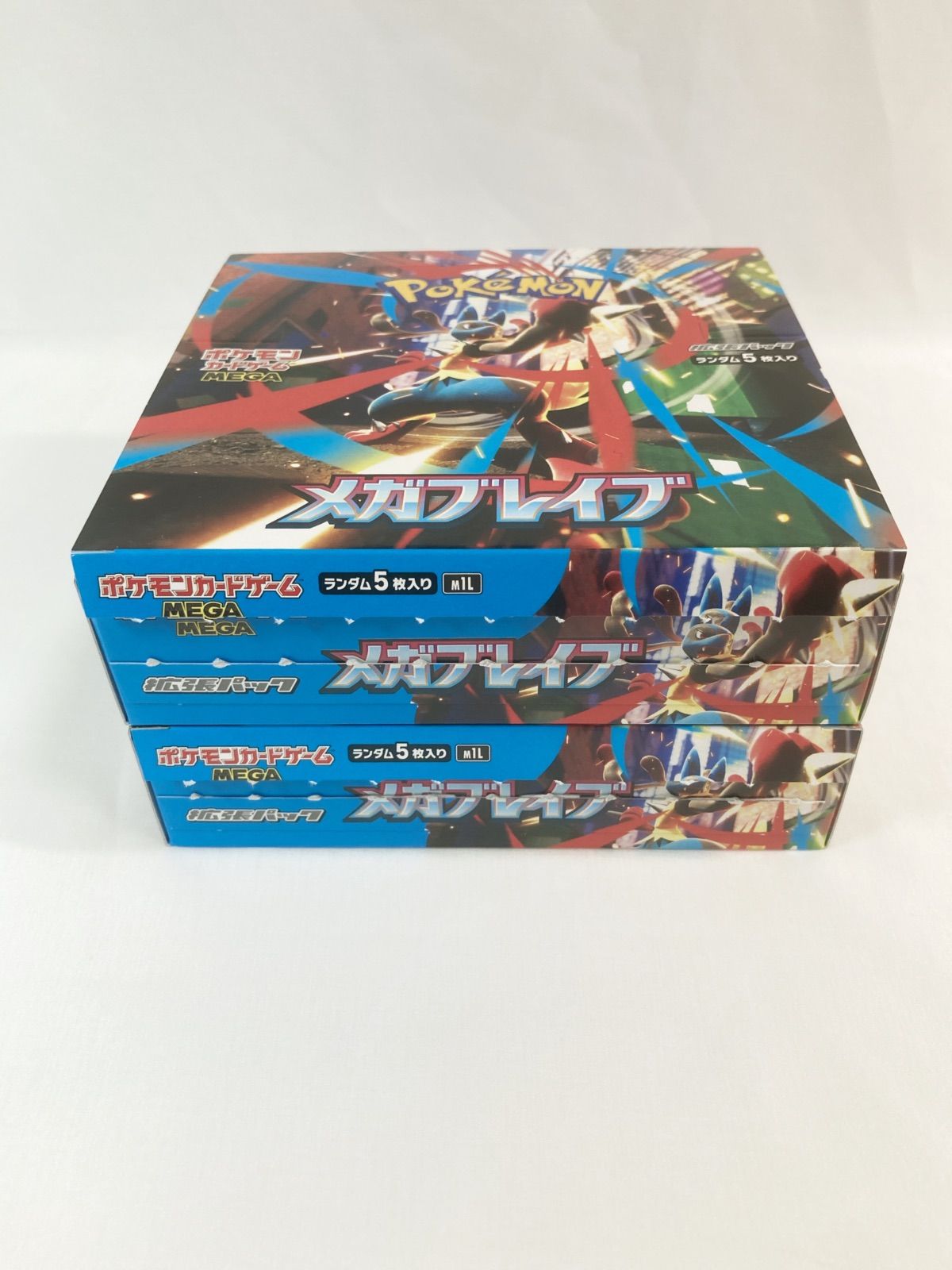 ポケモンカード、メガブレイブ2BOX、 メガシンフォニア2BOXシュリンク