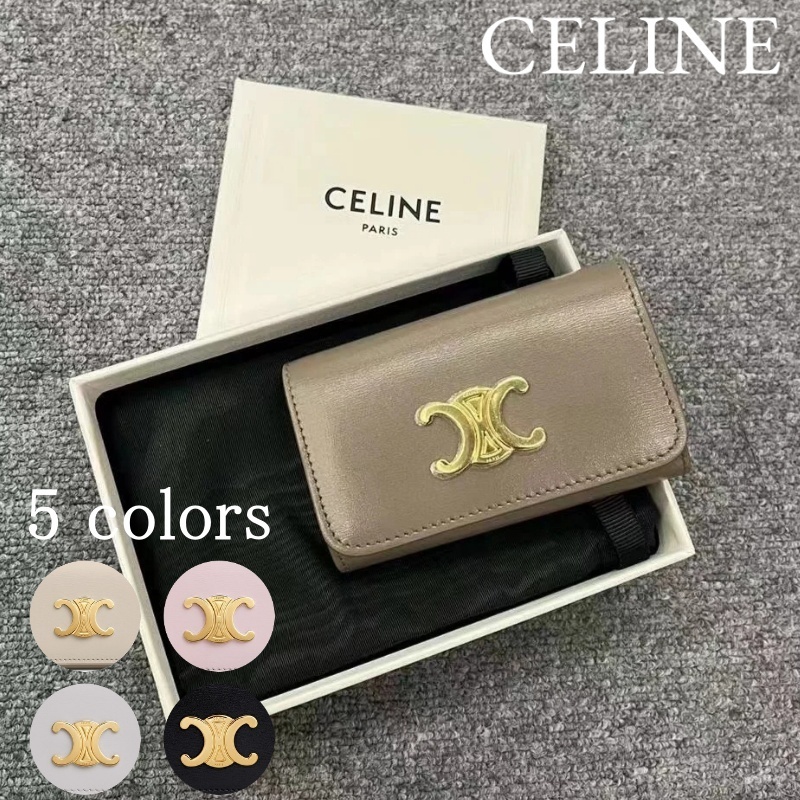CELINE セリーヌ キーケース グレインドカーフスキン ☆国内発送