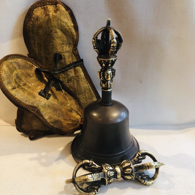 ティルプとドルジェ(ガンターとヴァジュラ/金剛鈴と金剛杵) 布製ケース