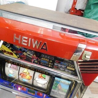 動作品 平和 オリンピア 4号機 主役は銭形 コイン不要機 台キー、設定キー