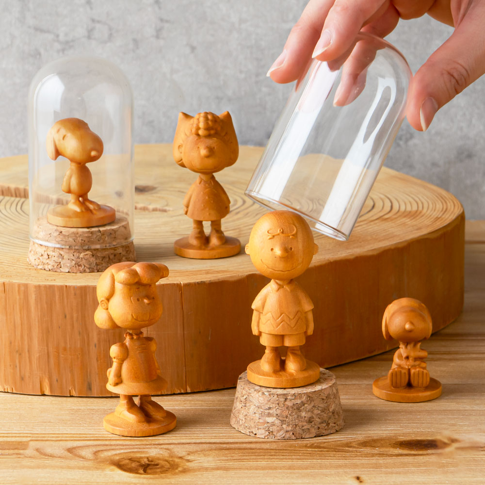 SNOOPY 茶屋 オンラインストア-SNC 木製フィギュア-