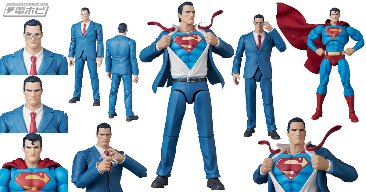 パーツ差し替えでスーパーマンへの変身シーンを再現！『BATMAN: HUSH