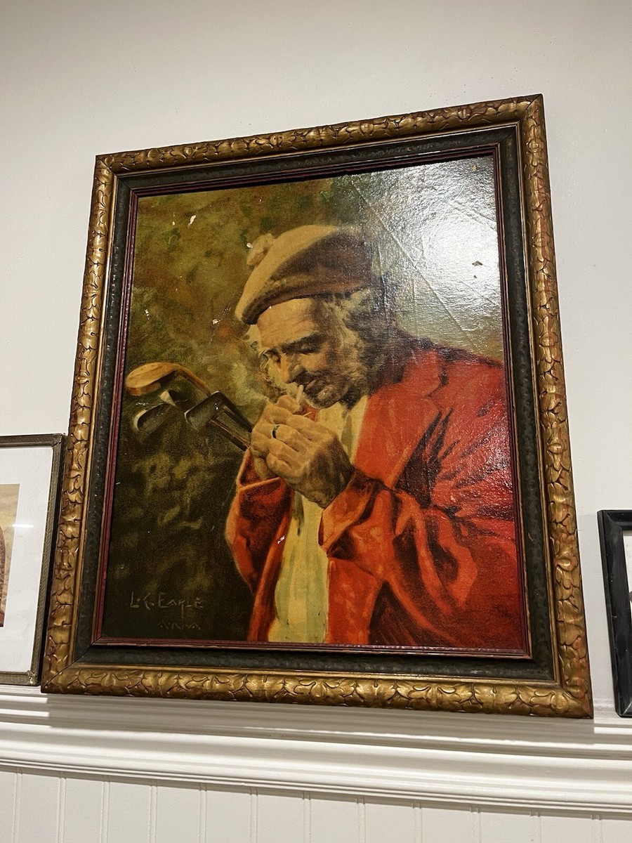 St. Andrews Caddie 絵画 St. Andrews Caddie 絵画 GOLF ART - ST