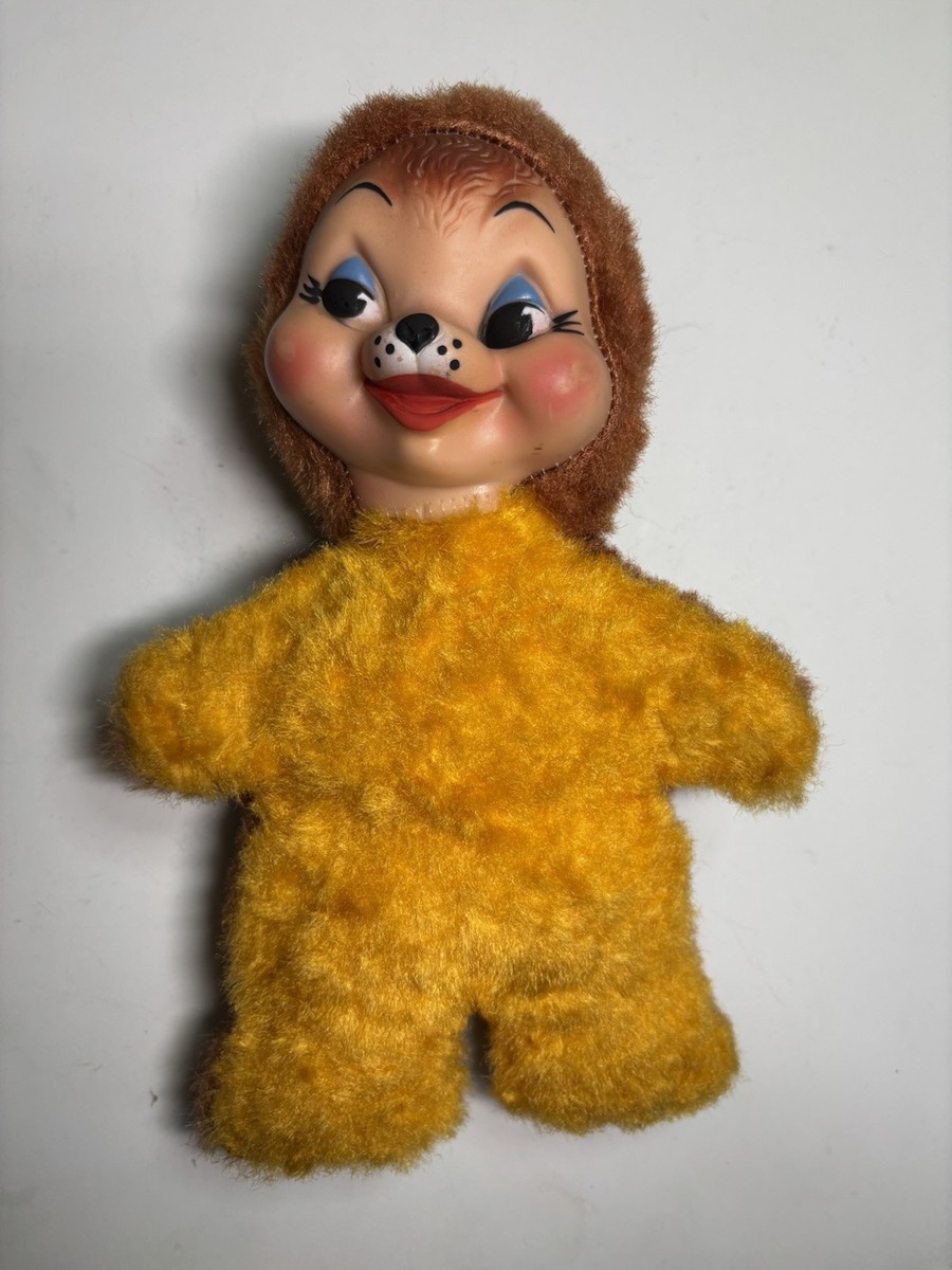 vintage ラシュトンRushtonハッピーベア ラバーフェイスドール