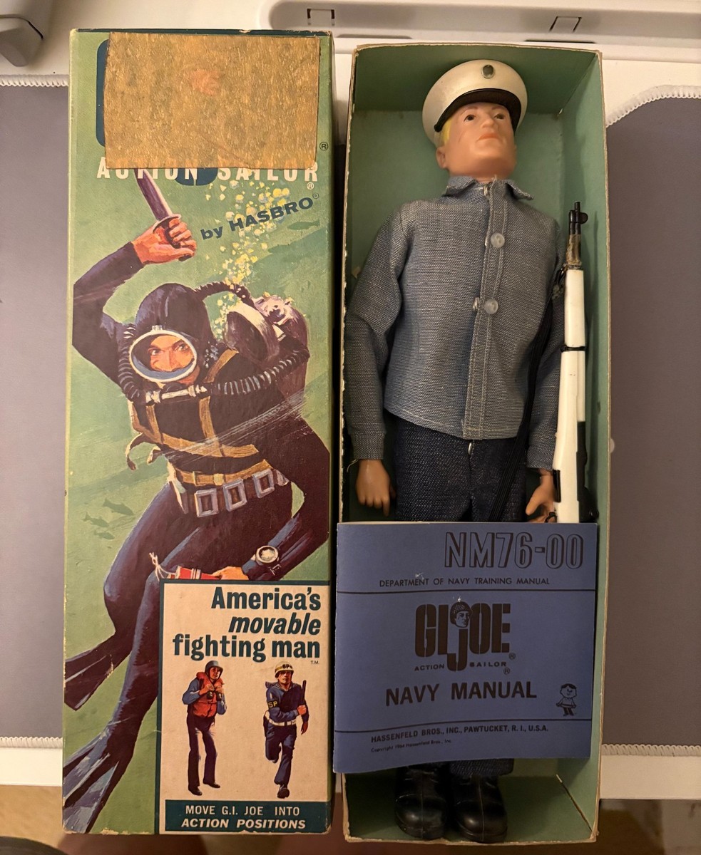 60年代 GIJOE フィールドジャケット 箱付き ハスブロ giジョー 60年代