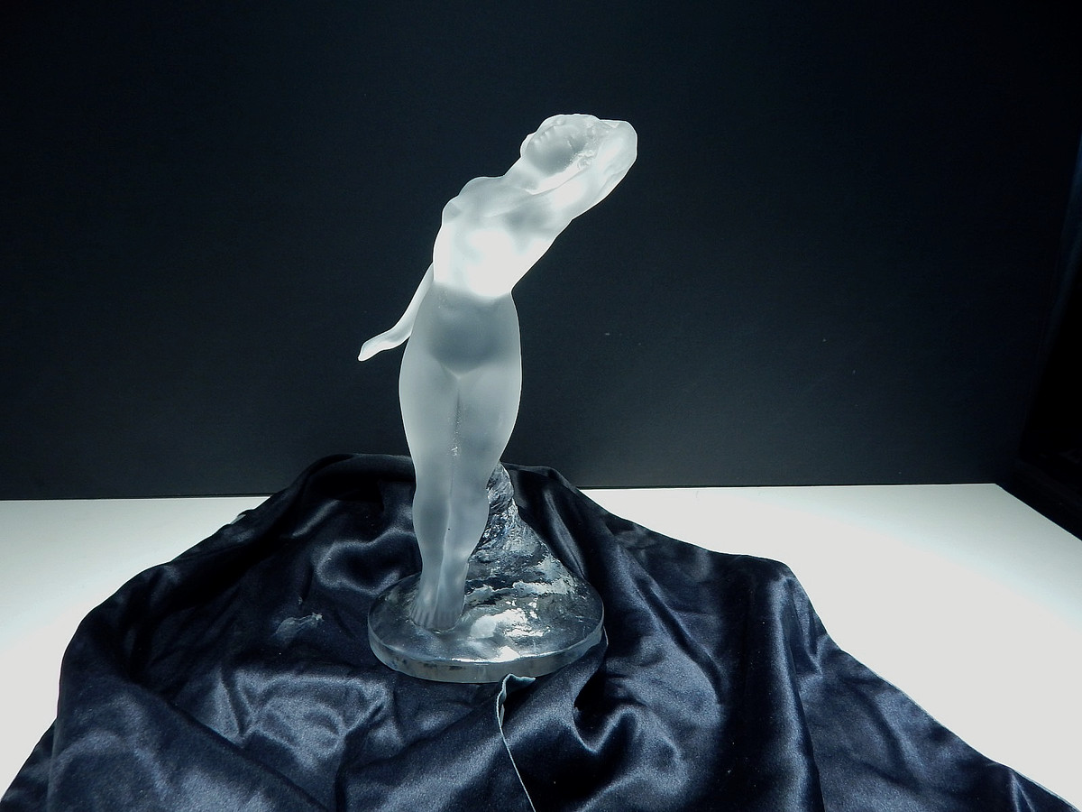 LALIQUE ラリック オブジェFLORE フロール 裸婦 クリスタル 【公式通販】