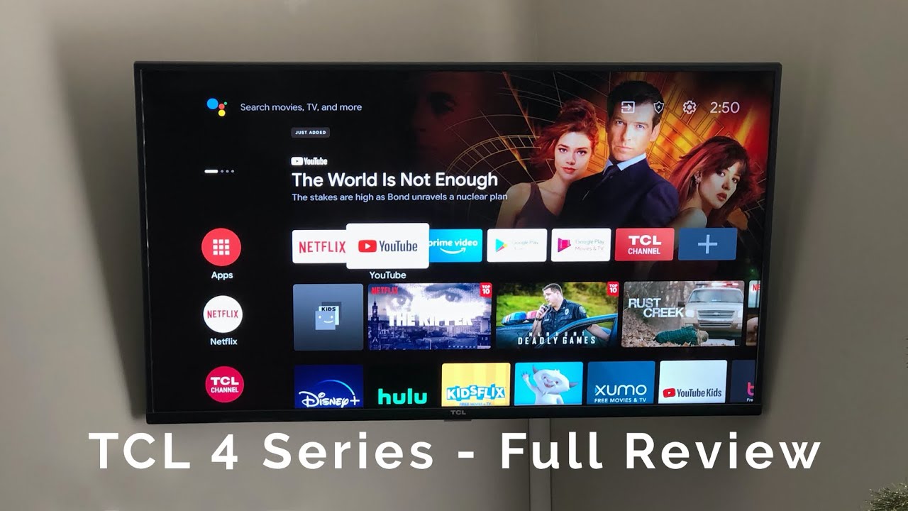 TCL 4 Series Android TV - Full Review - YouTube