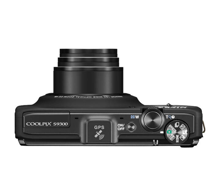 Nikon COOLPIX S9300 Black | Point & Shoot Cameras | Nikon