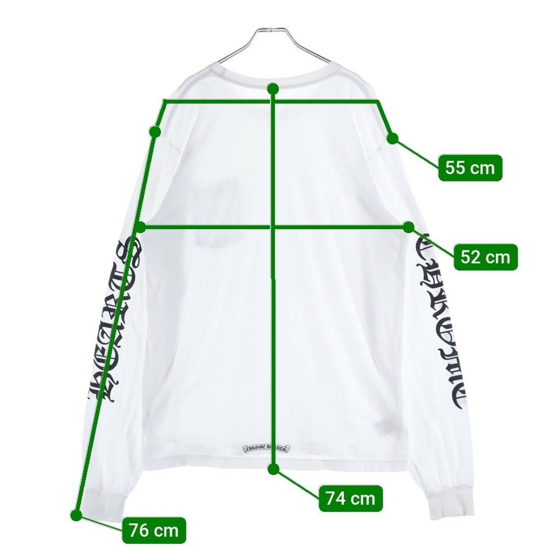Chrome Hearts - CHROME HEARTS クロムハーツ Neck Logo L/S TEE