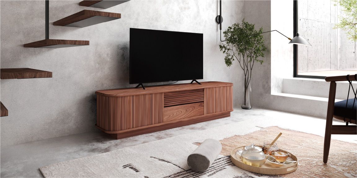 jyabara-tv-low-board - AKI+ 秋月木工有限会社