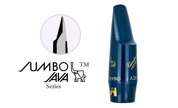 バンドレン アルトサックス用マウスピース ブルージャンボ JAVA A28