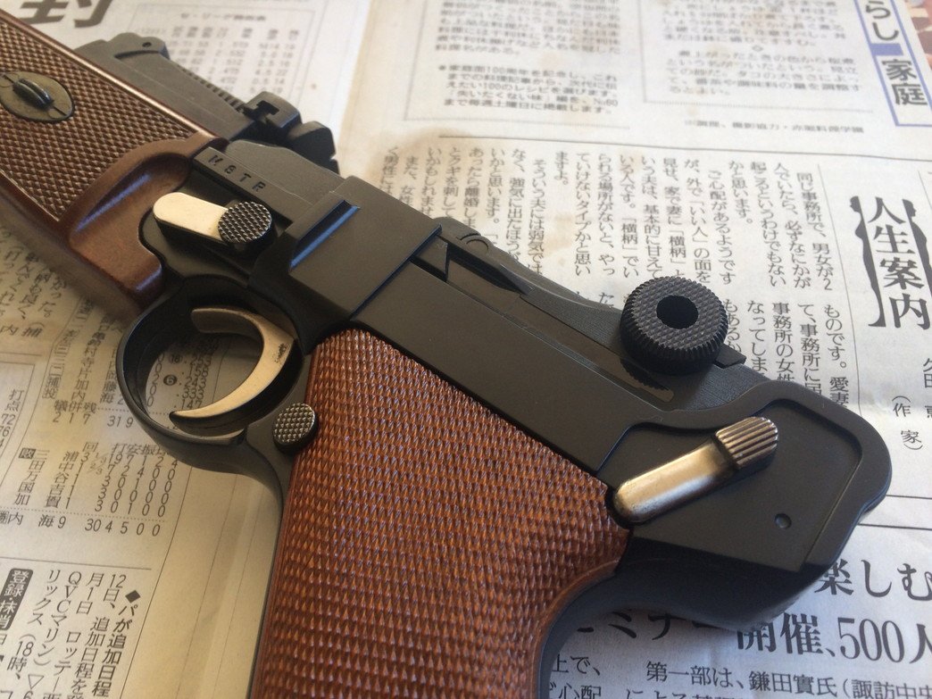 LUGER ARTILLERY CUSTOM セミオートガスガン LUGER ARTILLERY CUSTOM