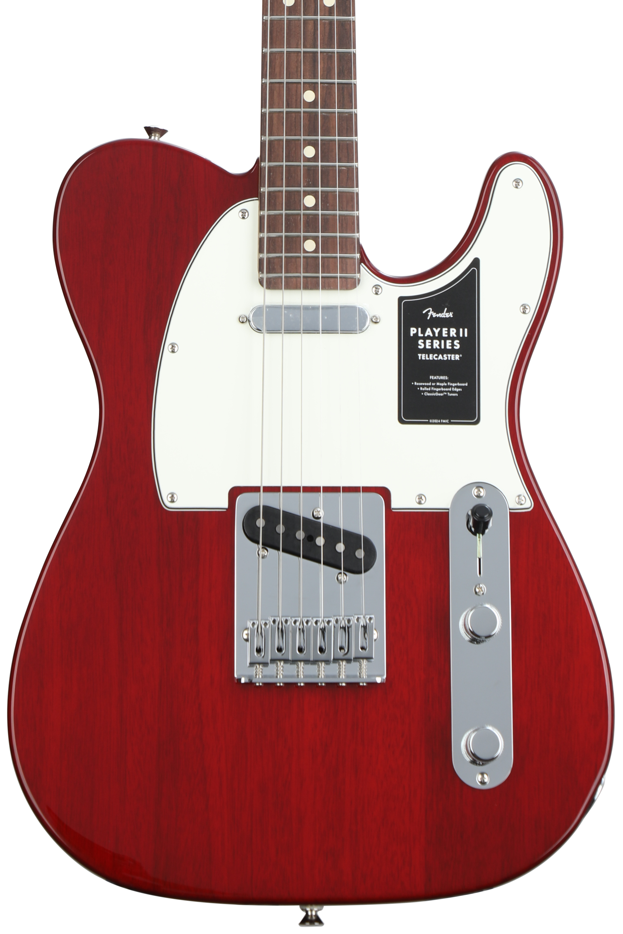 Fender Player II Telecaster Electric Guitar - Transparent Cherry