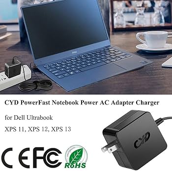 Amazon.co.jp: CYD acアダプター 65W 対応 Dell Inspiron 14 (3437