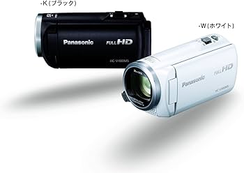 Amazon.co.jp: Panasonic HC-V480MS-K HD Camcorder, V480MS, 32GB