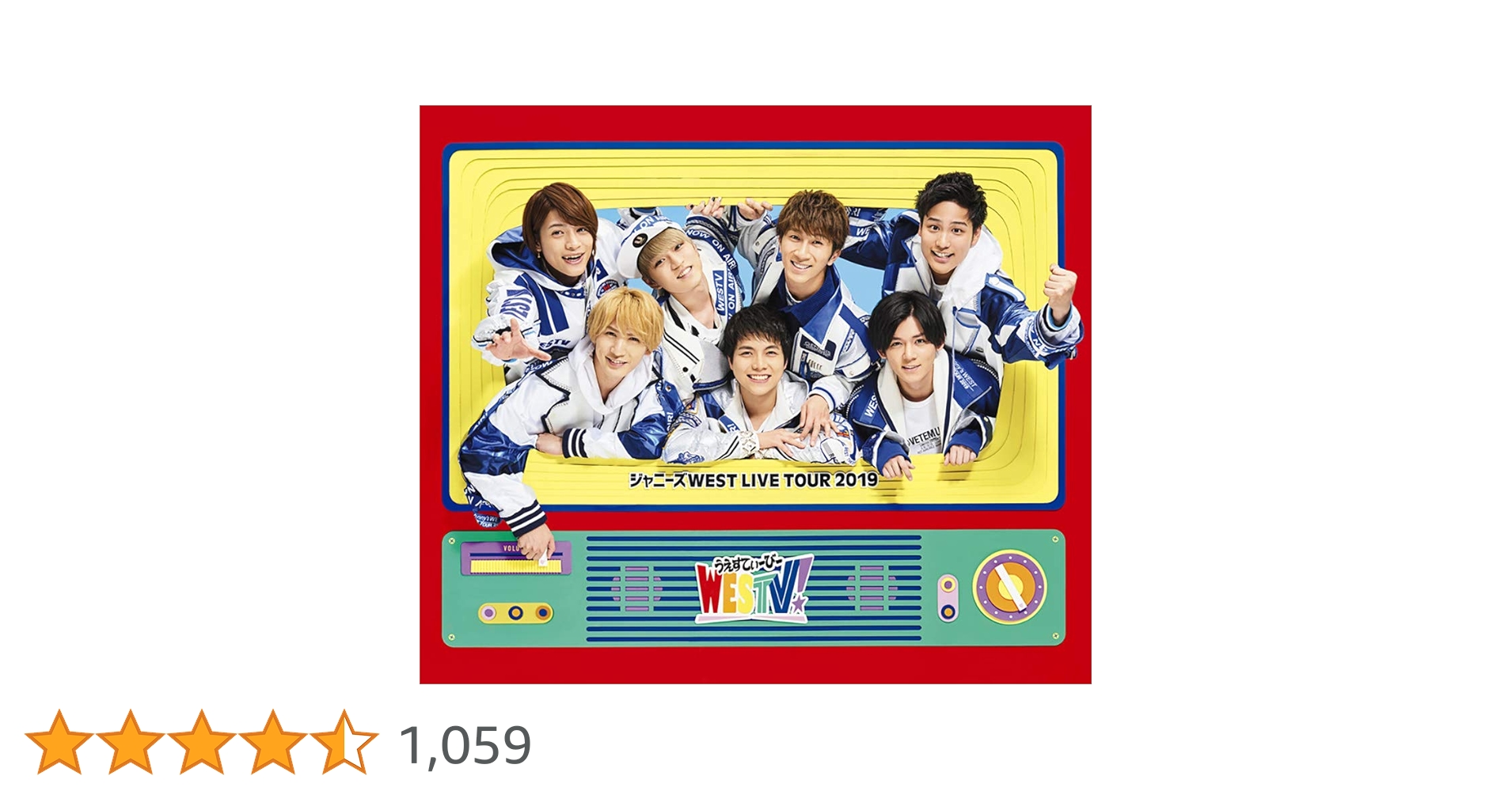 割引 【】(未使用・未開封品)ジャニーズWEST LIVE TOUR 2019 WESTV