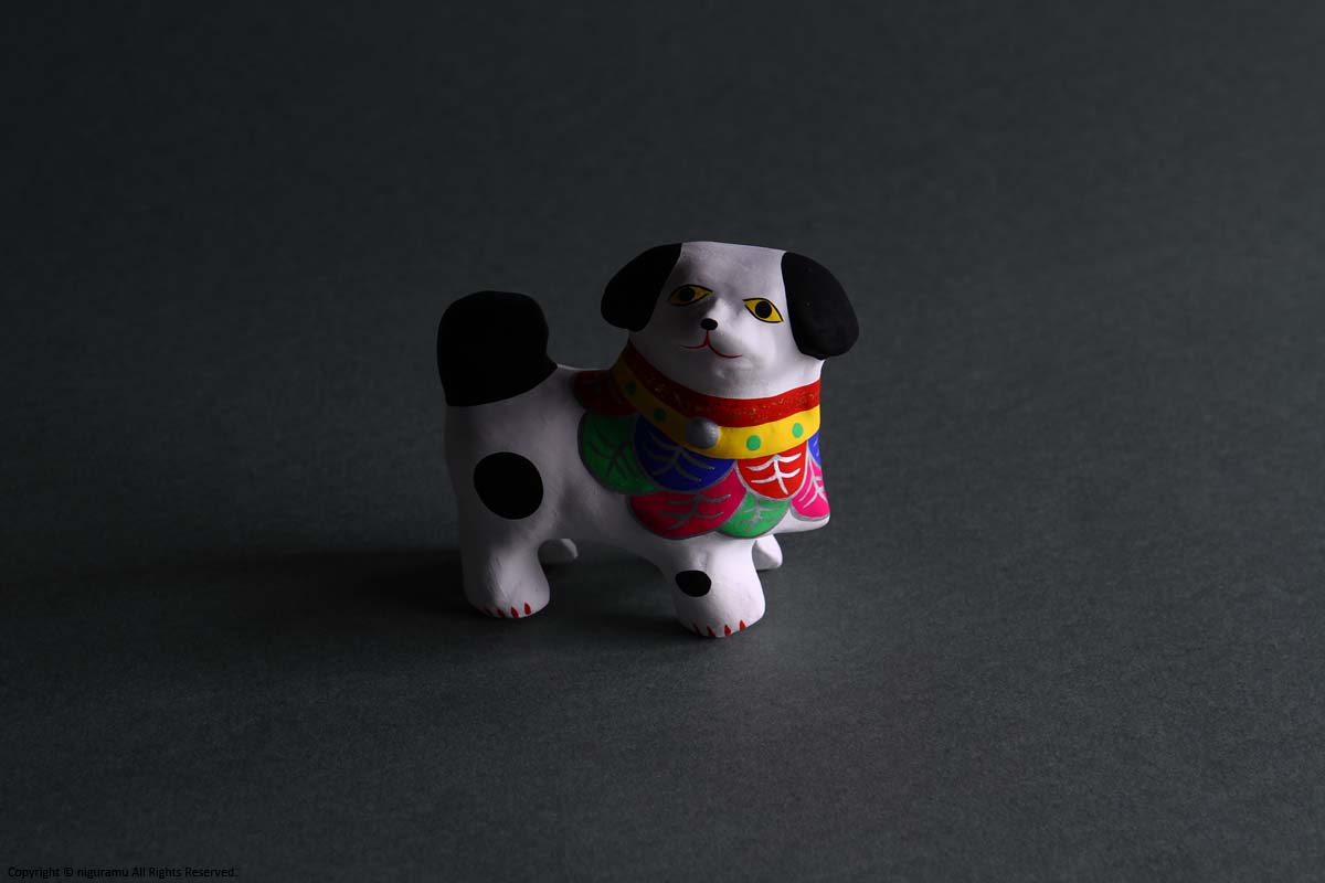 とやま土人形 古代犬 大 | 民藝朋友