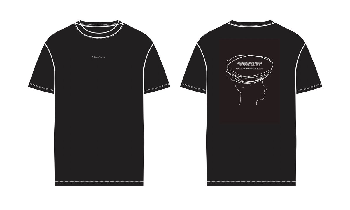 JJJ Maktub T-Shirt Black M.size