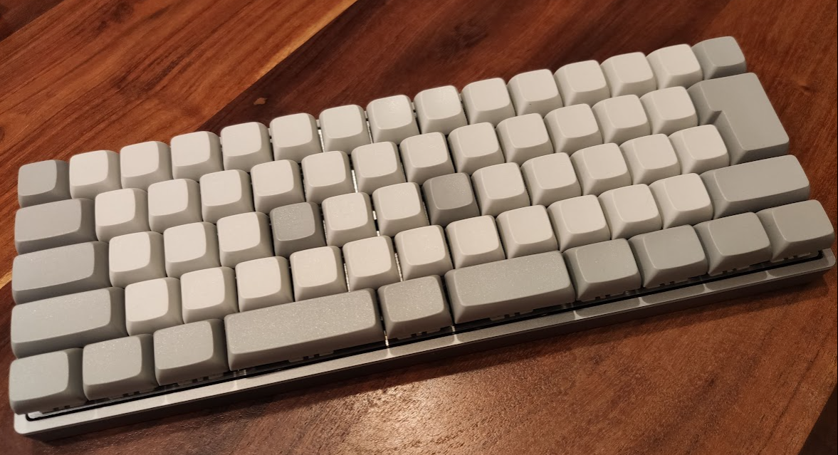 日本語配列無刻印 親指シフト/親指Fn 60%自作キーボードを作成しました
