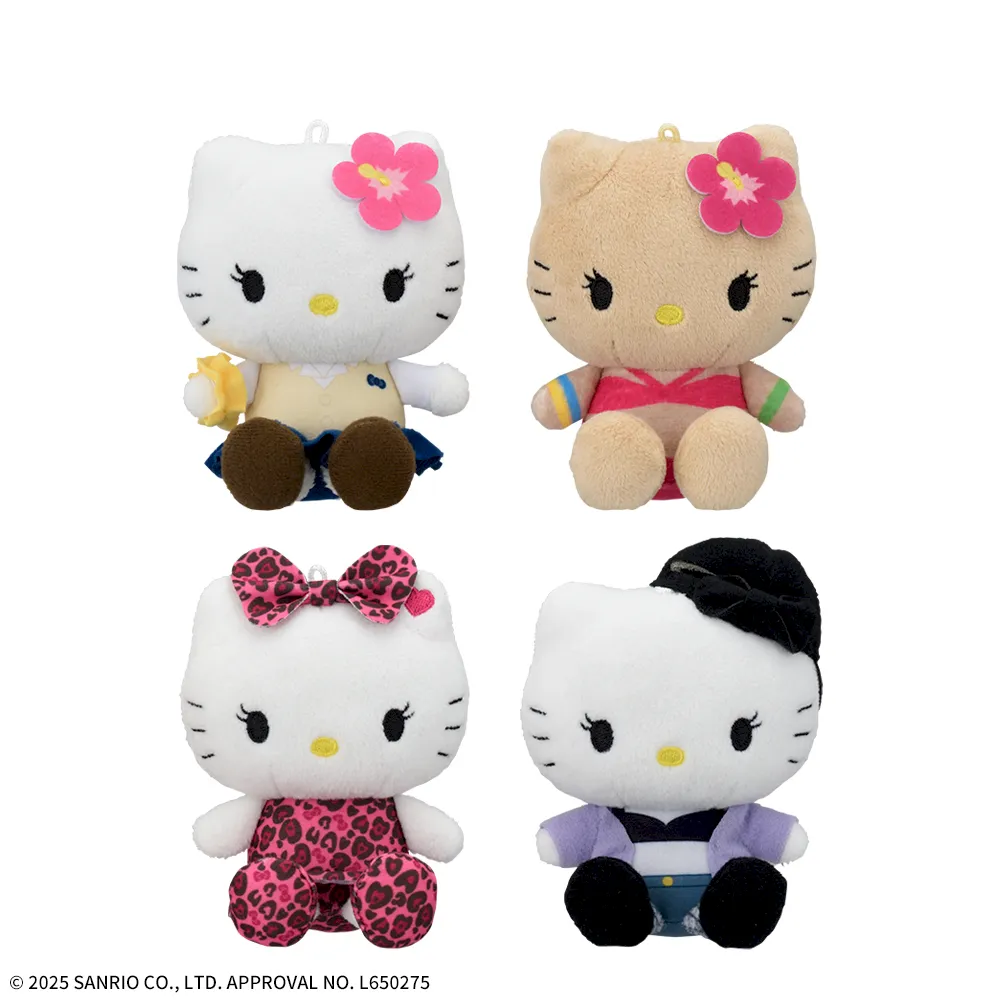 ハローキティ マスコット ×〇×〇ギャル｜プライズ・くじ・グッズ情報