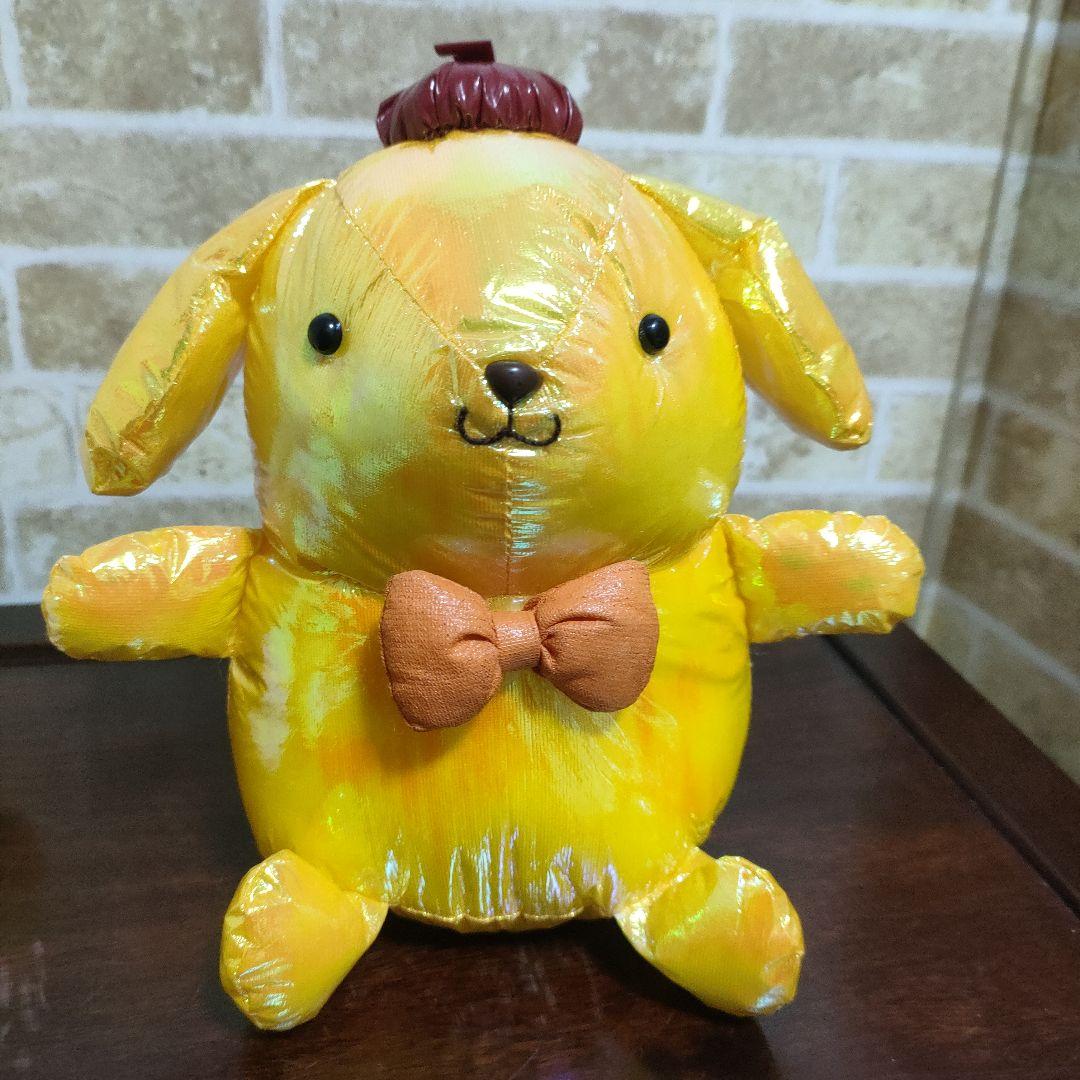 レア希少サンリオポムポムプリン非売品プライズぬいぐるみ猫着ぐるみ
