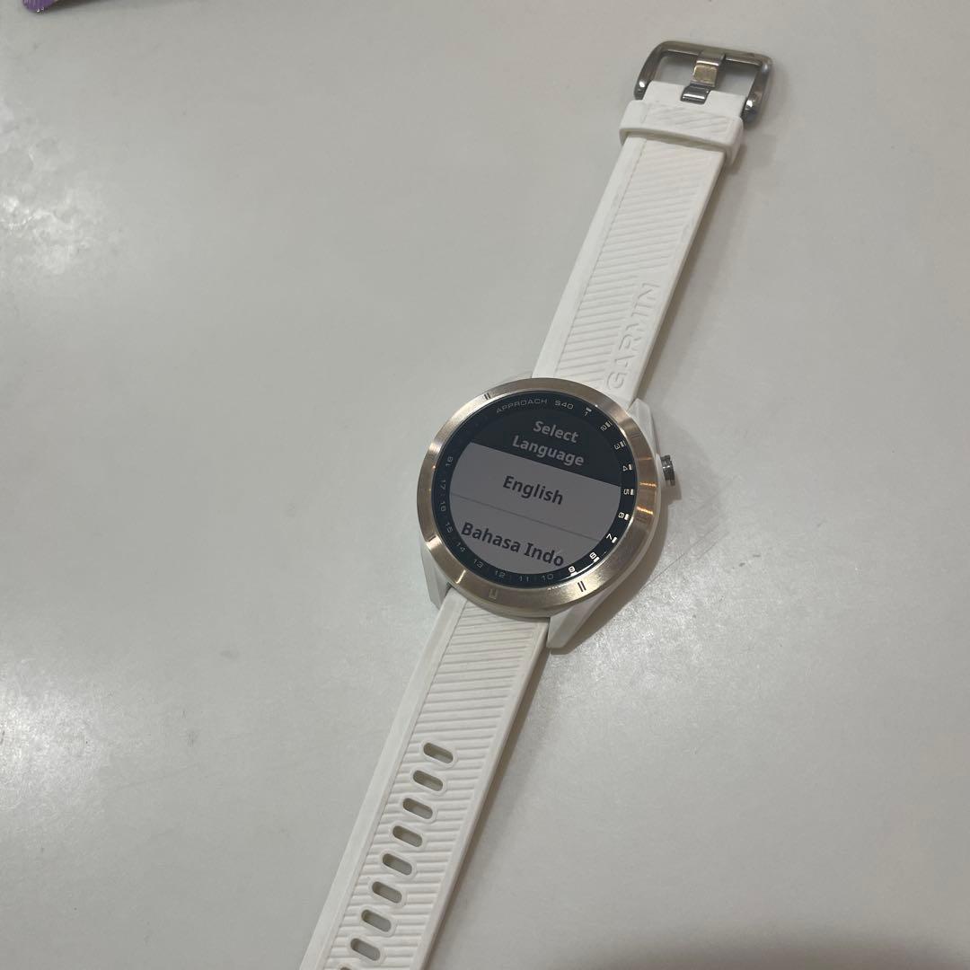 Garmin Approach S40 ホワイト GARMIN(ガーミン) ゴルフナビ GPS