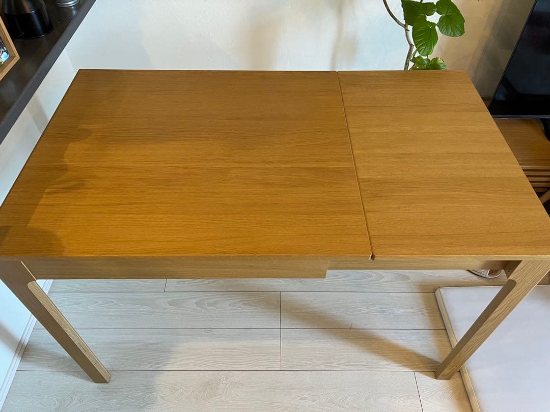 ikea ナチュラルウッド 伸縮ダイニングテーブル ikea ナチュラルウッド 伸縮ダイニングテーブル IKEA／ダイニング