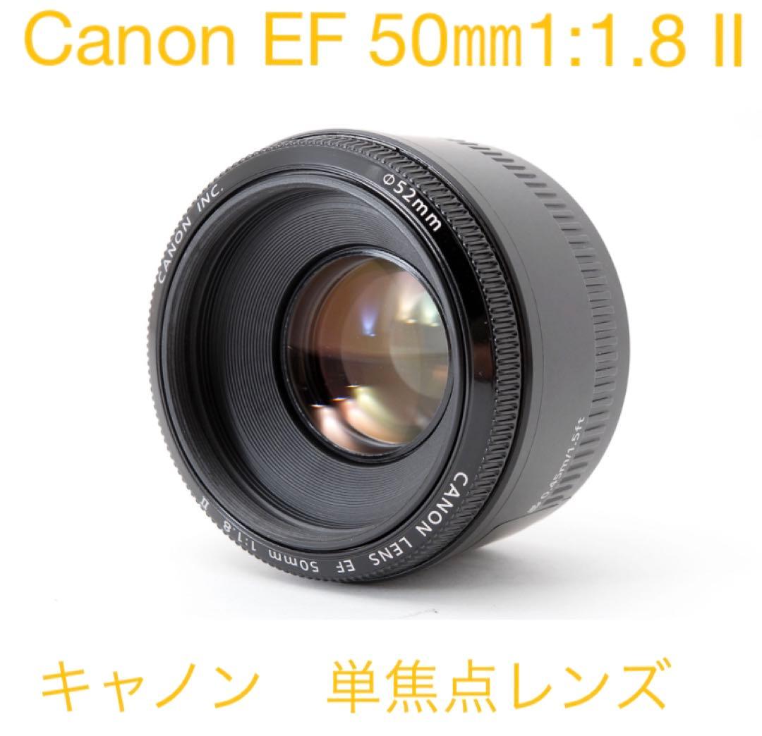 キャノン　単焦点レンズ　Canon EF50mm F1.8 ii ボケ味 単焦点 レンズ/キャノン/Canon EF50mm F1.8 ii ボケ味