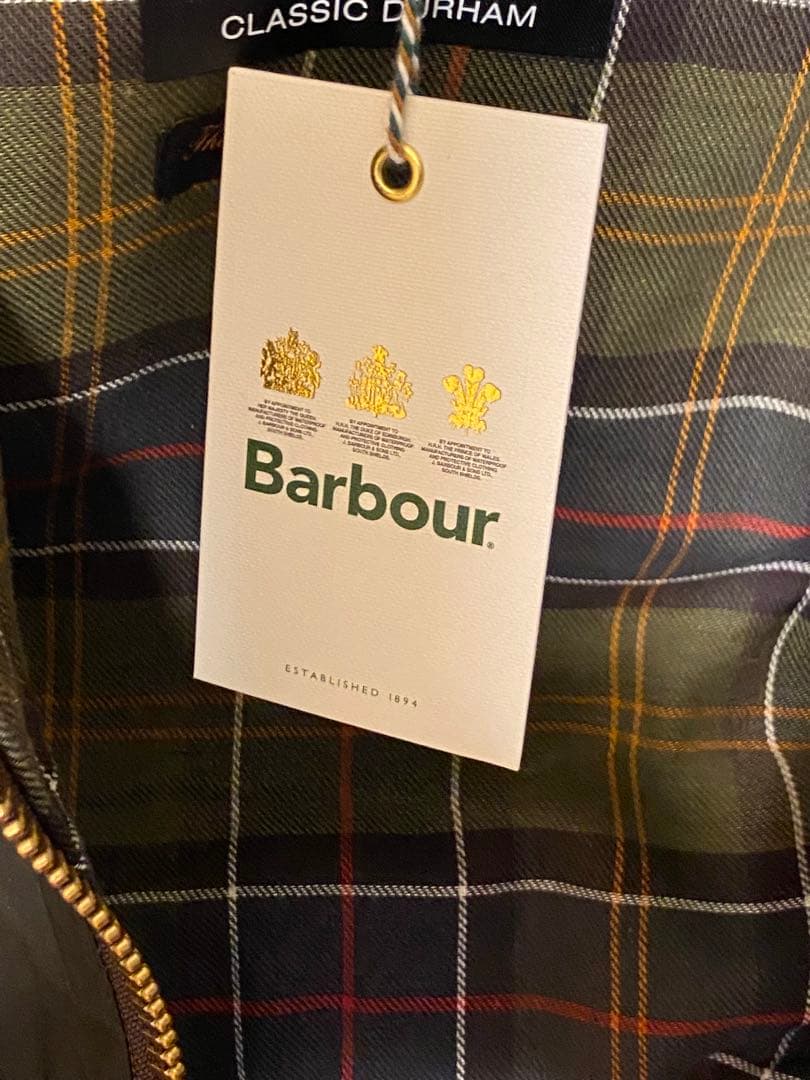 Barbour Classic Durham ジャケット 36
