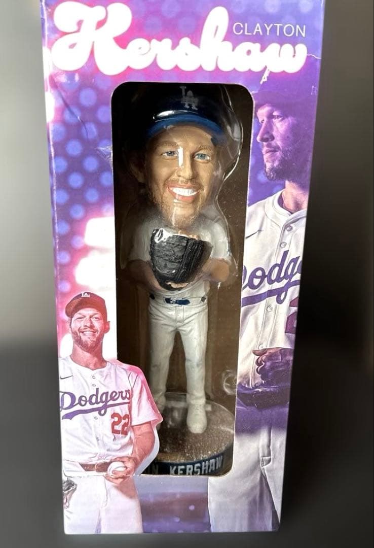 Clayton Kershaw カーショー　ボブルヘッド2024年 Clayton Kershaw Los Angeles Dodgers 2024 City Connect Bobblehead FOCO