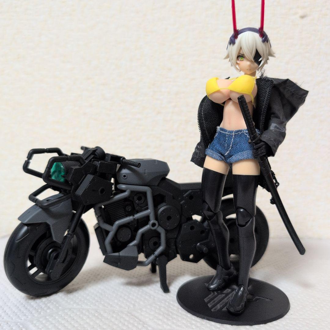 美少女プラモデル メガミデバイス カスタム素体+30MM エグザビークル 30MM】エグザビークル(スペースクラフトVer.)[パープル] レビュー