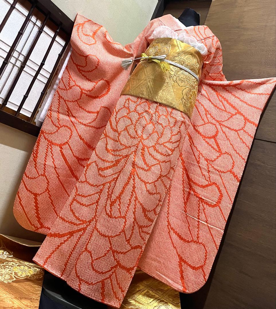 振袖フルセット6点サイズS〜M 総絞り　乱菊　正絹 振袖フルセット6点サイズS〜M 総絞り 乱菊 正絹 - メルカリ 振袖フル