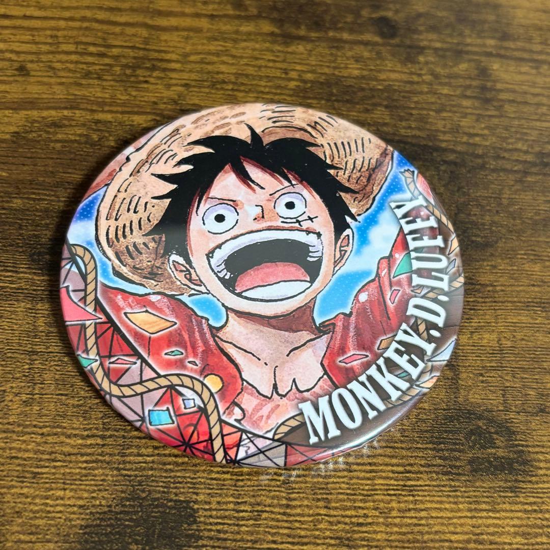 【ONEPIECE】東京ワンピースタワー ルフィ 缶バッジ