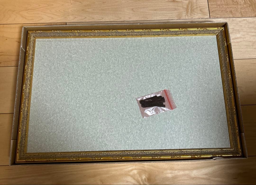 シャドーボックス用　額縁　ゴールド フレーム 大型 立体額 8210 シャドーボックス ノートカード ゴールド | ゆめ画材