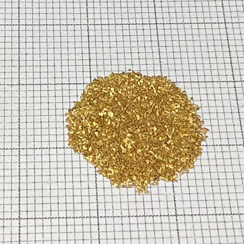 北海道産】特大含む、天然砂金6粒セット☆自由研究素材やコレクション