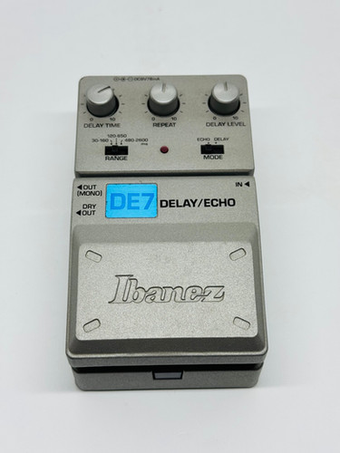 Ibanez DE7 Delay/Echo 動作品 ディレイエフェクター、Ibanez 「DE7